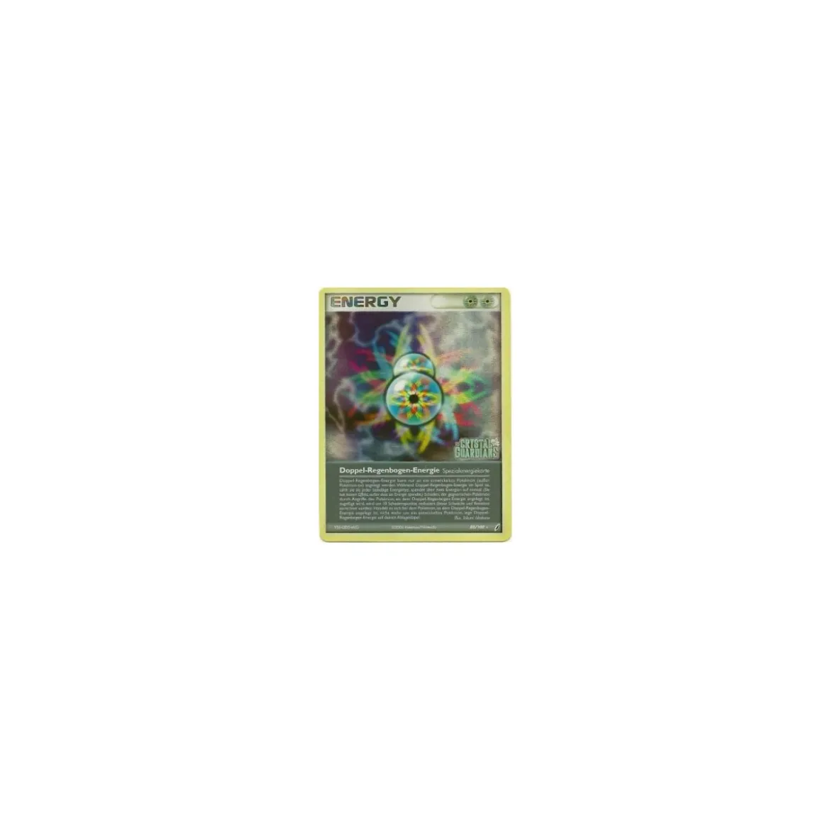 Doppel-Regenbogen-Energie REVERSE HOLO