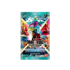 Dragon Ball Super Card Game - Masters B31 Impact Beyond Dimensions - Booster (englisch)