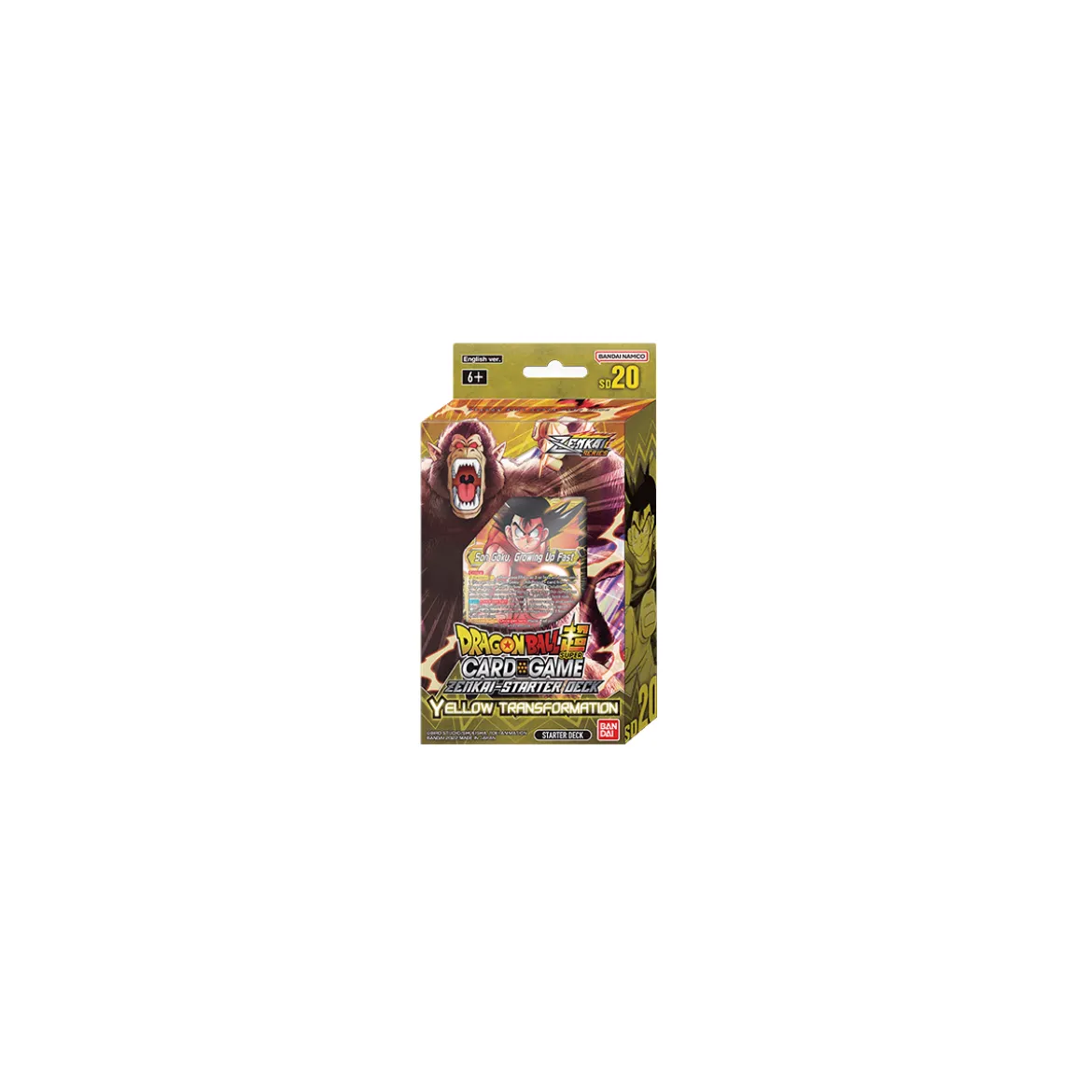 Dragon Ball Super Starter Deck - Zenkai Series SD20 Yellow Transformation