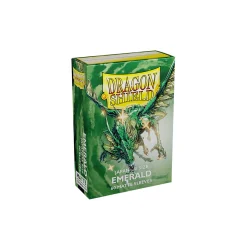 Dragon Shield Japanese Size Sleeves - Emerald (60 Matte Kartenhüllen)