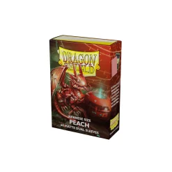 Dragon Shield Japanese Size Sleeves - Peach (60 Matte Dual Kartenhüllen)