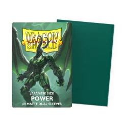 Dragon Shield Japanese Size Sleeves - Power (60 Matte Dual Kartenhüllen)