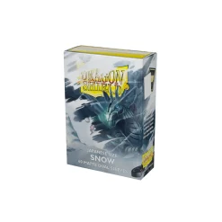 Dragon Shield Japanese Size Sleeves - Snow (60 Matte Dual Kartenhüllen)