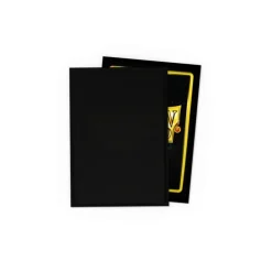 Dragon Shield Japanese Size Sleeves - Classic Black (60 Kartenhüllen)