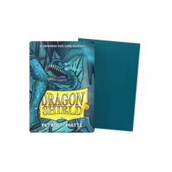 Dragon Shield Japanese Size Sleeves - Petrol (60 Matte Kartenhüllen)