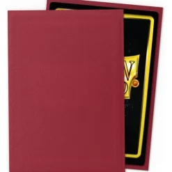 Dragon Shield Japanese Size Sleeves - Blood Red (60 Matte Kartenhüllen)