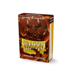 Dragon Shield Japanese Size Sleeves - Crimson (60 Classic Kartenhüllen)