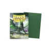 Dragon Shield Japanese Size Sleeves - Forest Green (60 Matte Kartenhüllen)
