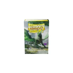 Dragon Shield Japanese Size Sleeves - Forest Green (60 Matte Kartenhüllen)