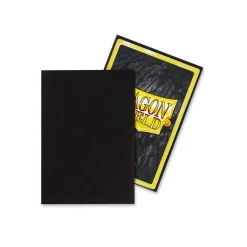 Dragon Shield Japanese Size Sleeves - Black (60 Matte Kartenhüllen)
