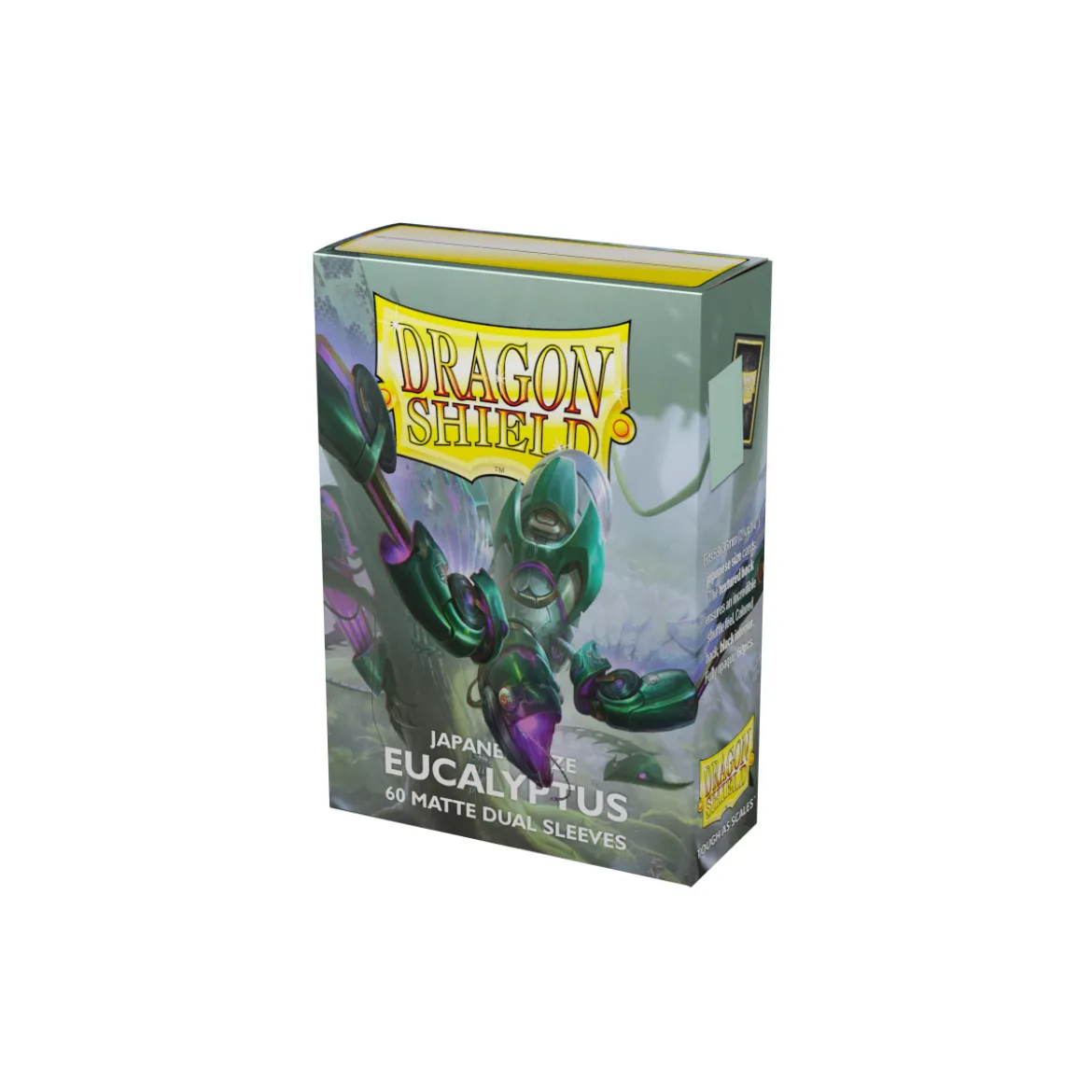 Dragon Shield Japanese Size Sleeves - Eucalyptus (60 Matte Dual Kartenhüllen)