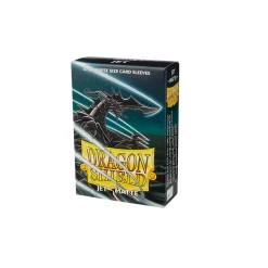 Dragon Shield Japanese Size Sleeves - Jet (60 Matte Kartenhüllen)