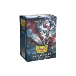 Dragon Shield Matte Dual Sleeves Special Edition - Blue/Silver (100 Kartenhüllen)