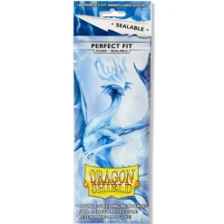 Dragon Shield Standard Perfect Fit Inner Sealable Sleeves - Clear (100 Kartenhüllen)