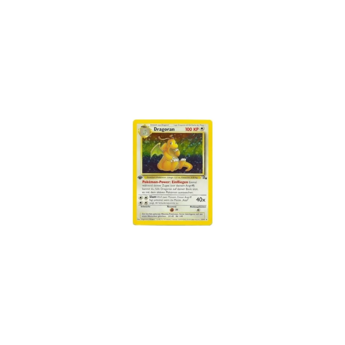 Dragoran 4/62 HOLO BESPIELT