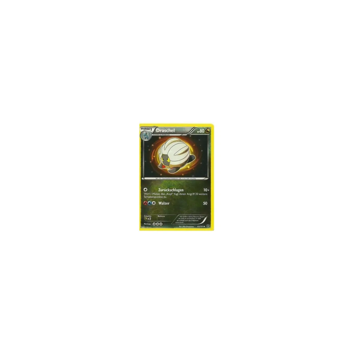 Draschel 063/101 REVERSE HOLO