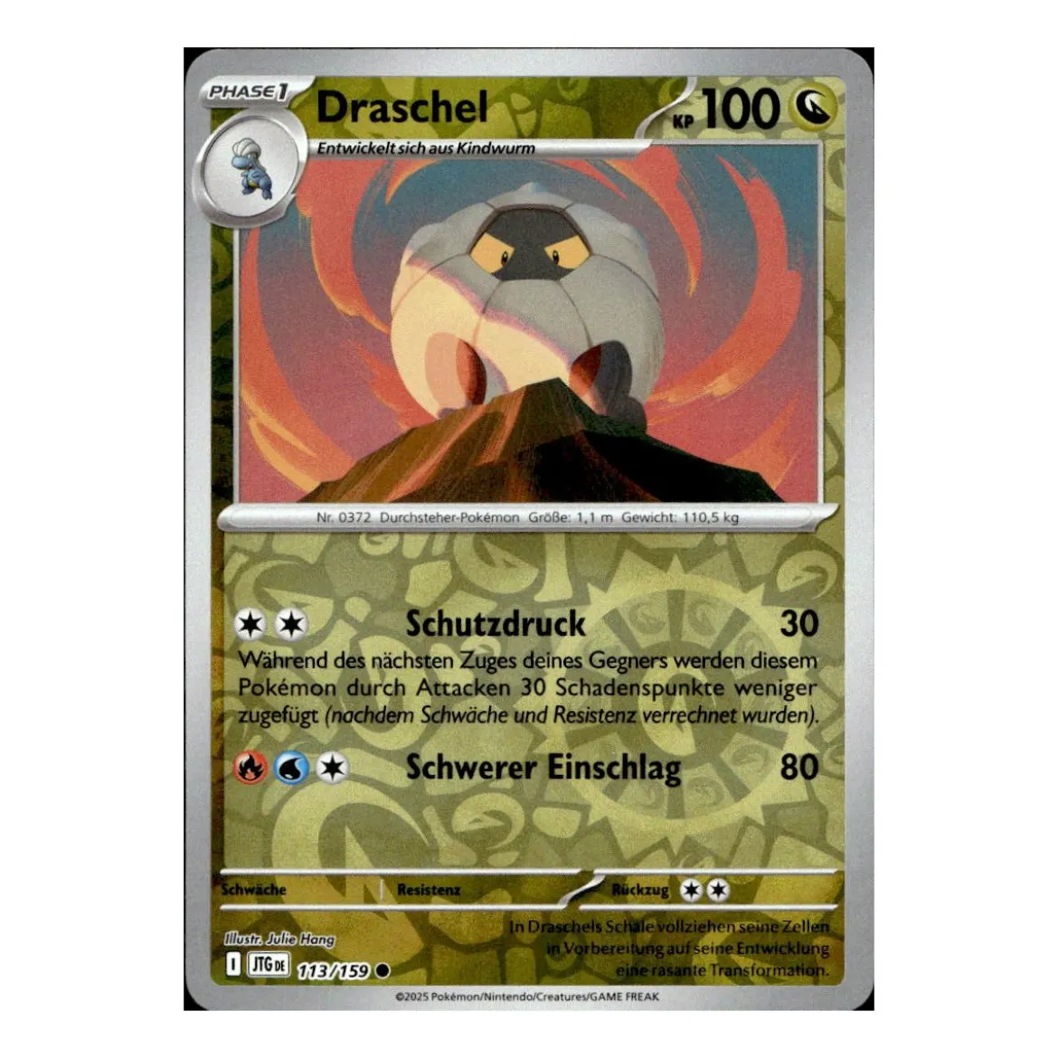 Draschel 113/159 REVERSE HOLO