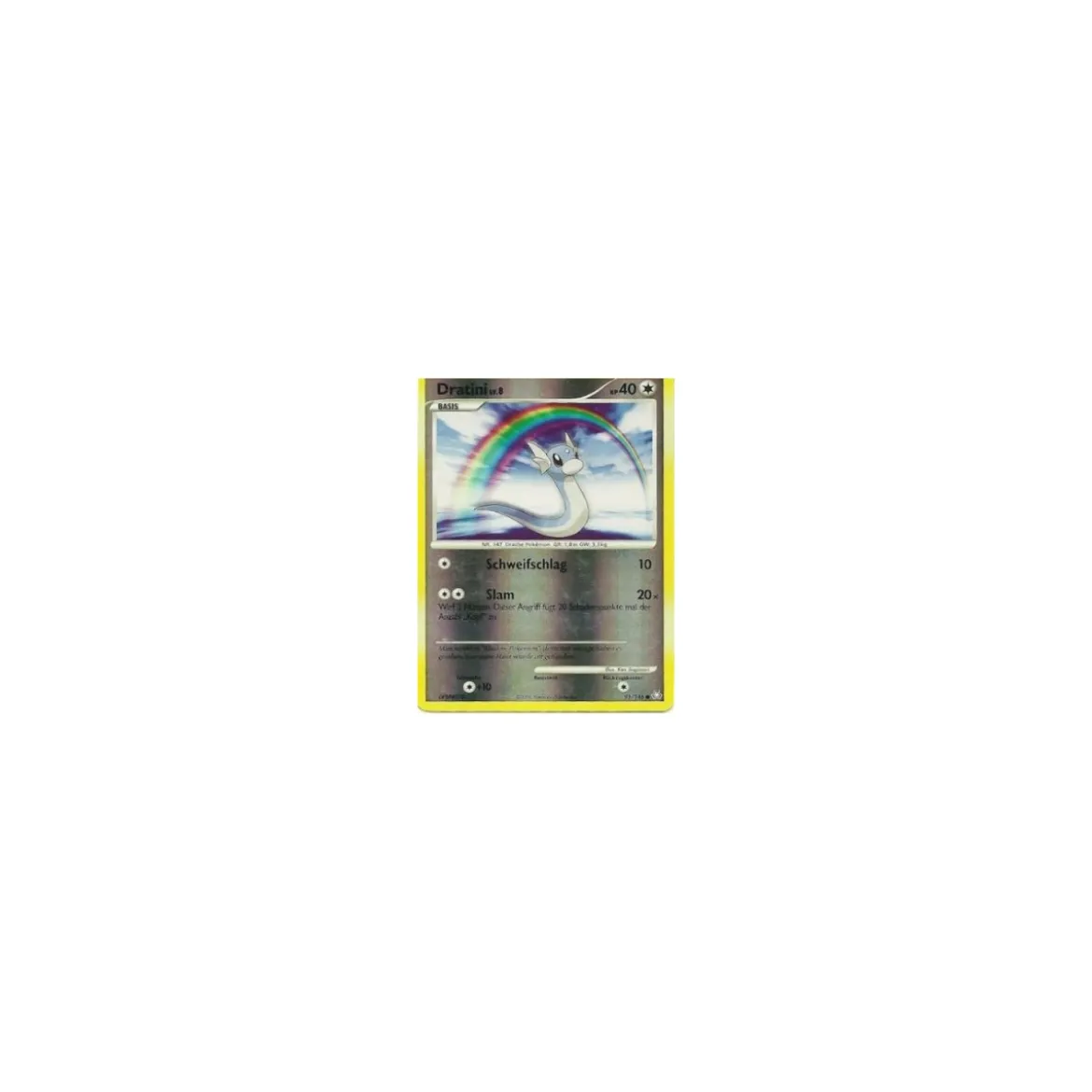 Dratini Lv.8 091/146 Reverse Holo