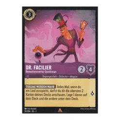 Dr. Facilier - Bemerkenswerter Gentleman 39/204
