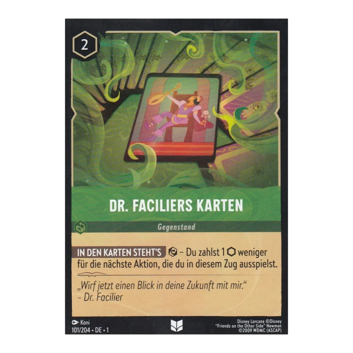 Dr. Faciliers Karten 101/204