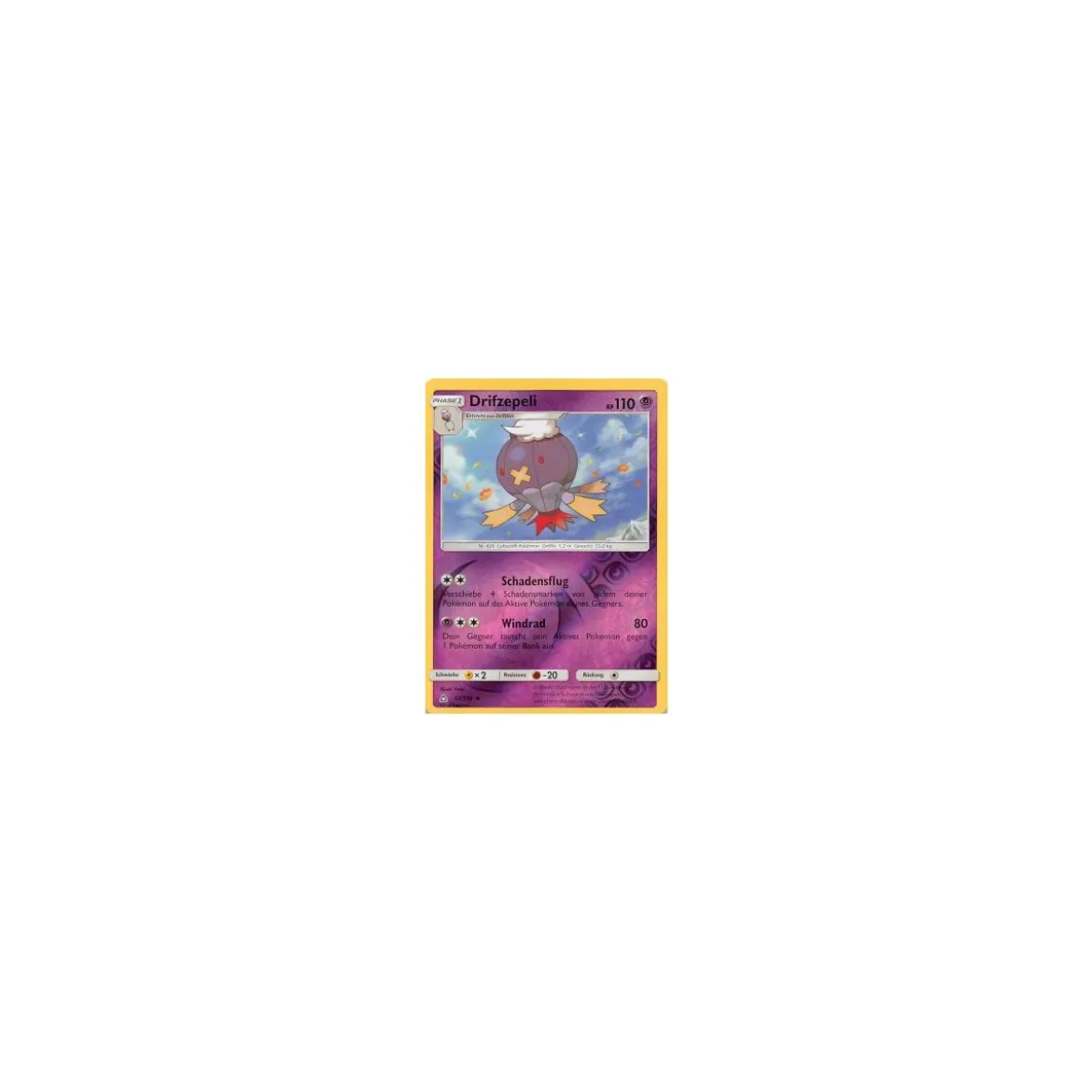 Drifzepeli 052/156 REVERSE HOLO