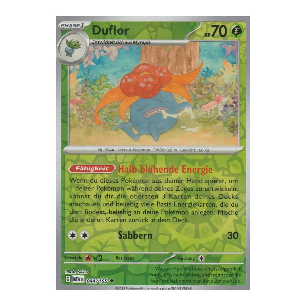 Duflor 044/165 REVERSE HOLO