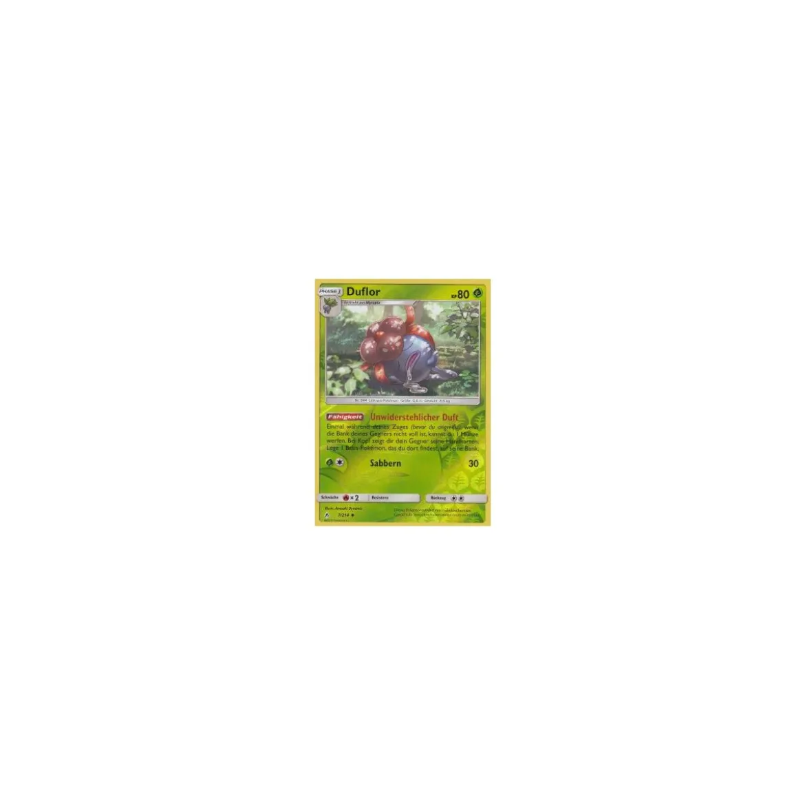 Duflor 007/214 REVERSE HOLO