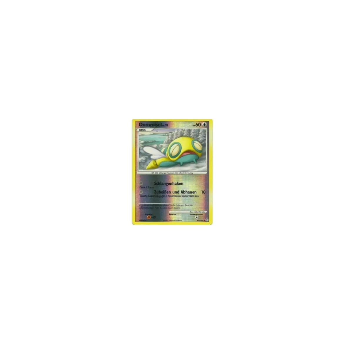 Dummisel REVERSE HOLO