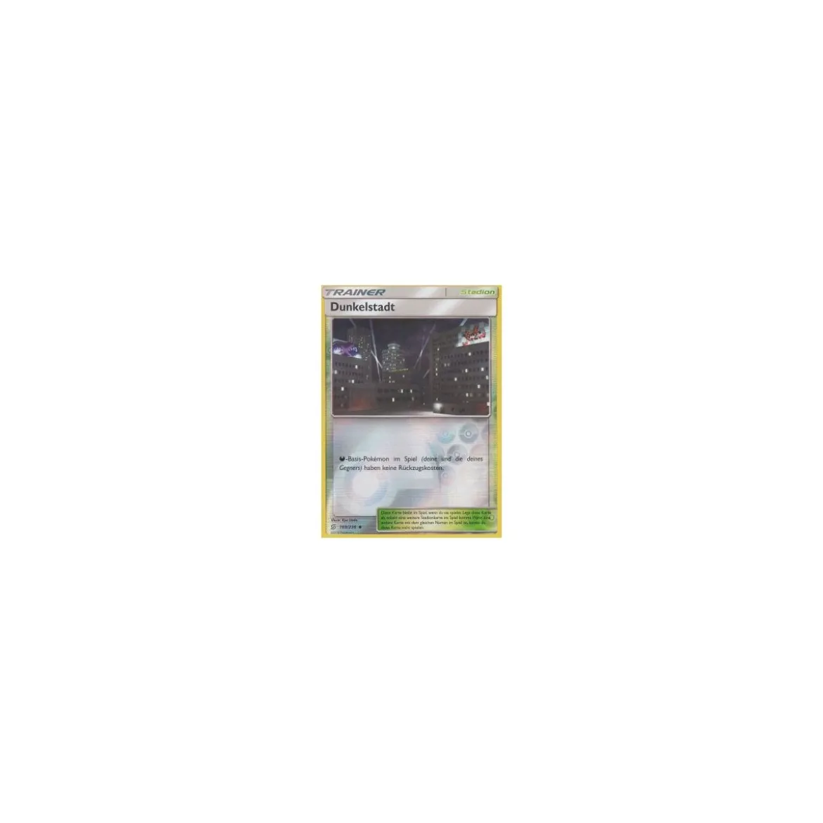 Dunkelstadt 193/236 REVERSE HOLO
