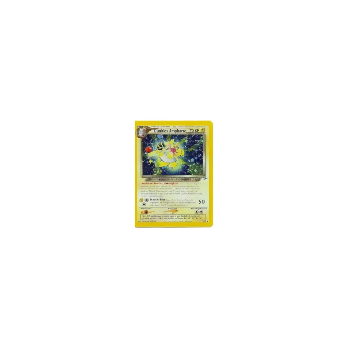 Dunkles Ampharos 001/105 Holo