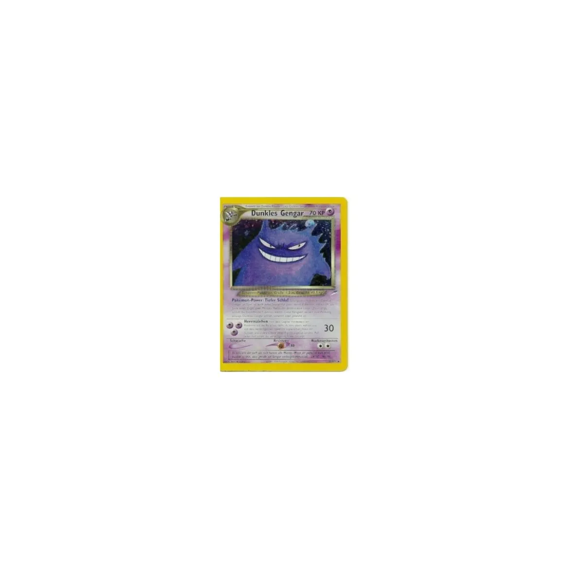 Dunkles Gengar 6/105 1. Edition HOLO BESPIELT