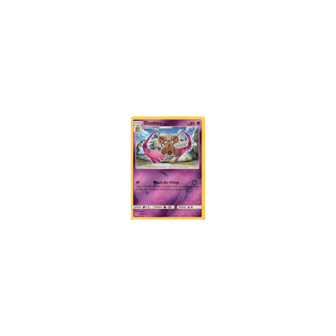 Duokles 048/131 REVERSE HOLO