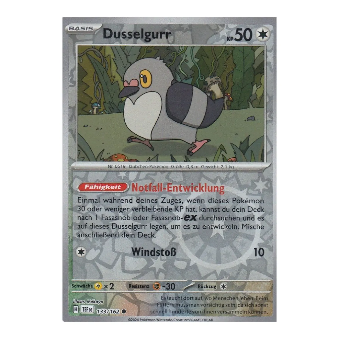 Dusselgurr 133/162 REVERSE HOLO