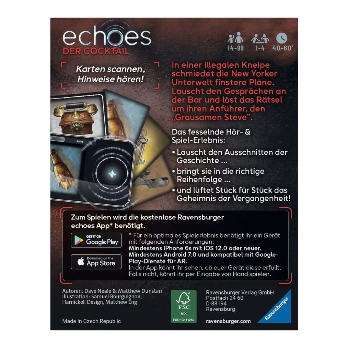 echoes Der Cocktail Denkspiel