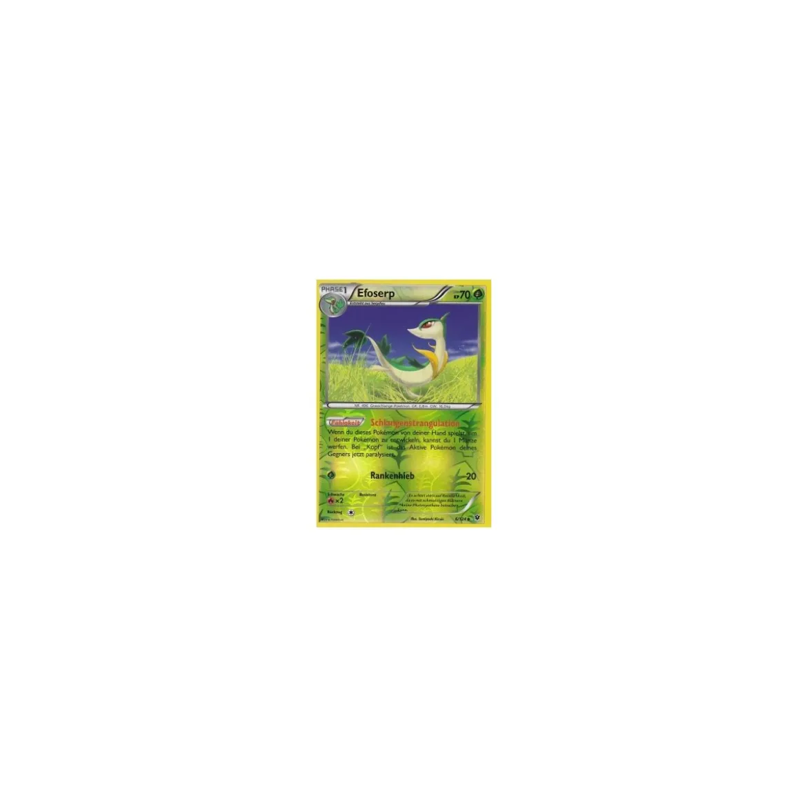 Efoserp 006/124 REVERSE HOLO