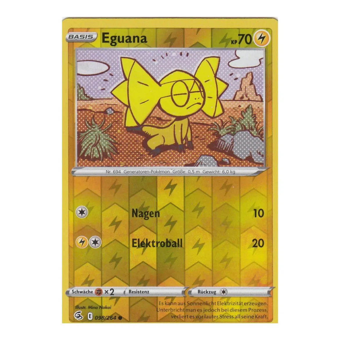 Eguana 098/264 REVERSE HOLO