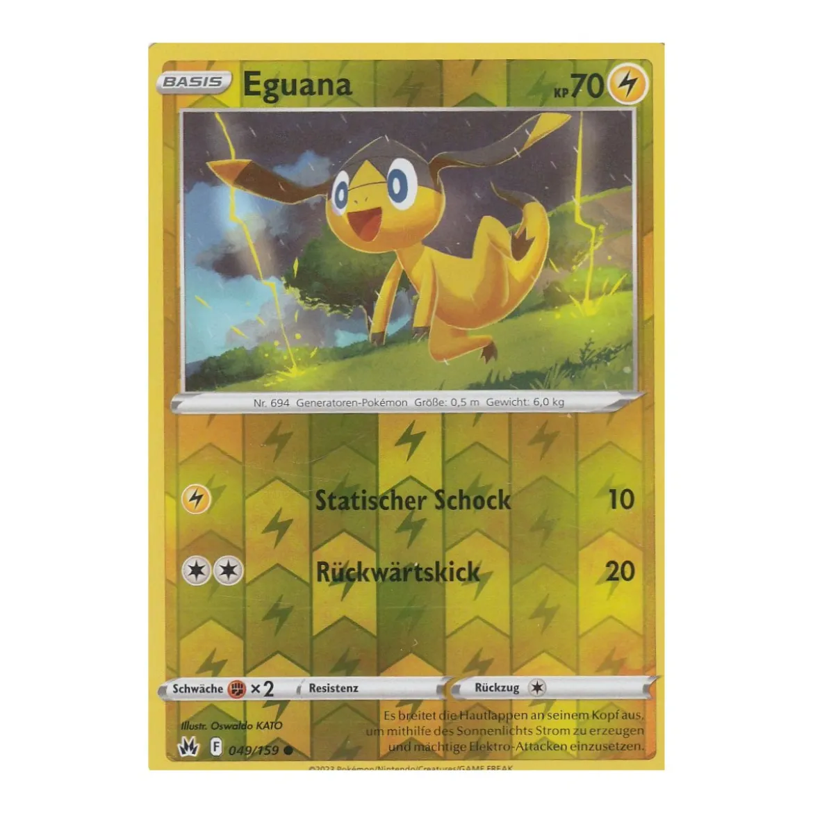 Eguana 049/159 REVERSE HOLO