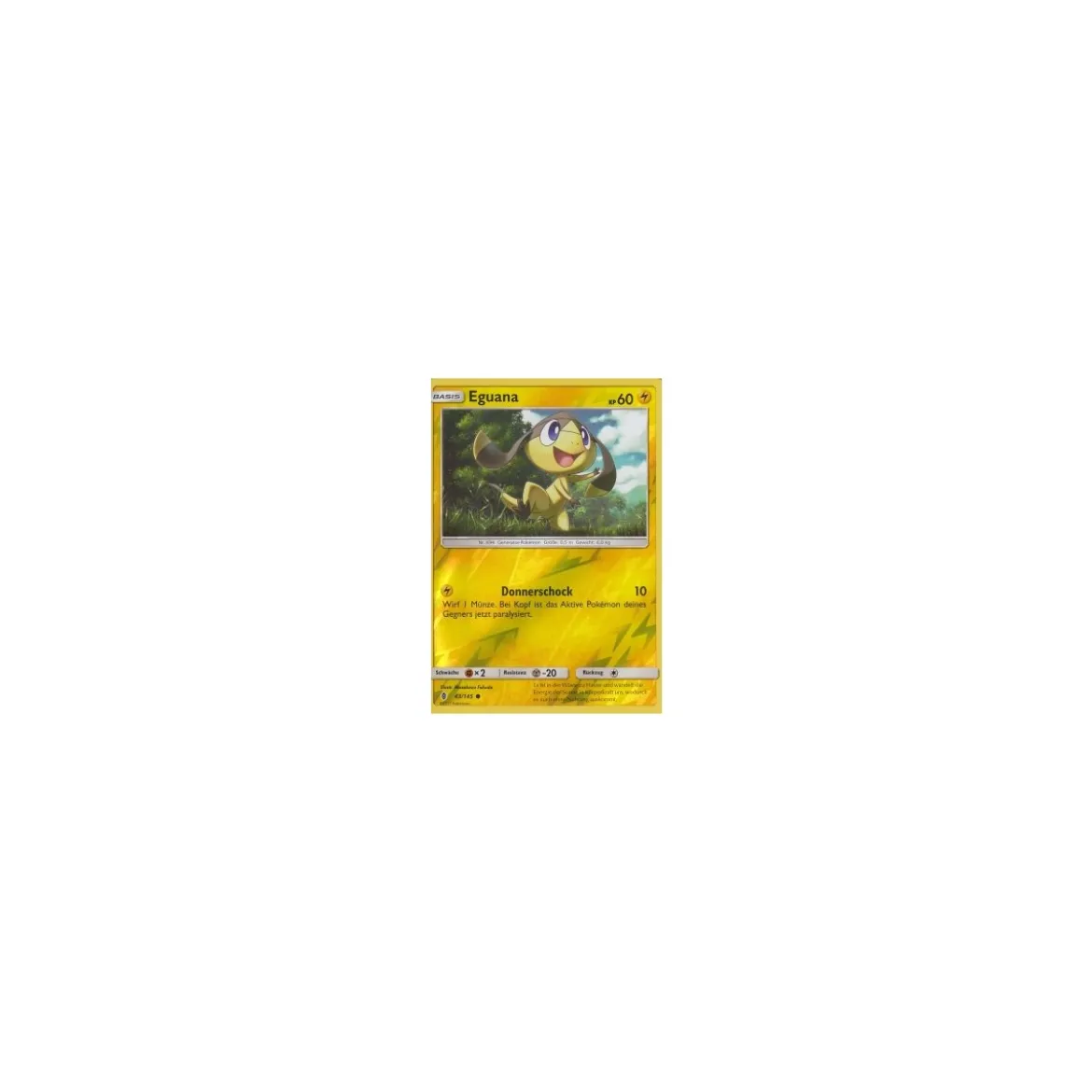 Eguana 043/145 REVERSE HOLO