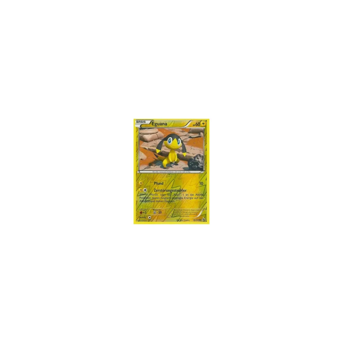 Eguana 036/106 REVERSE HOLO