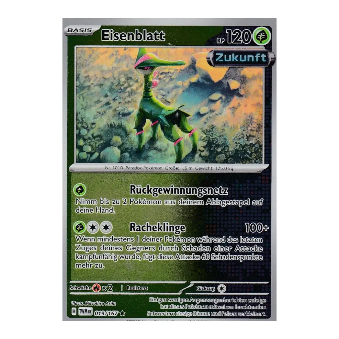 Eisenblatt 019/167 Holo REVERSE HOLO