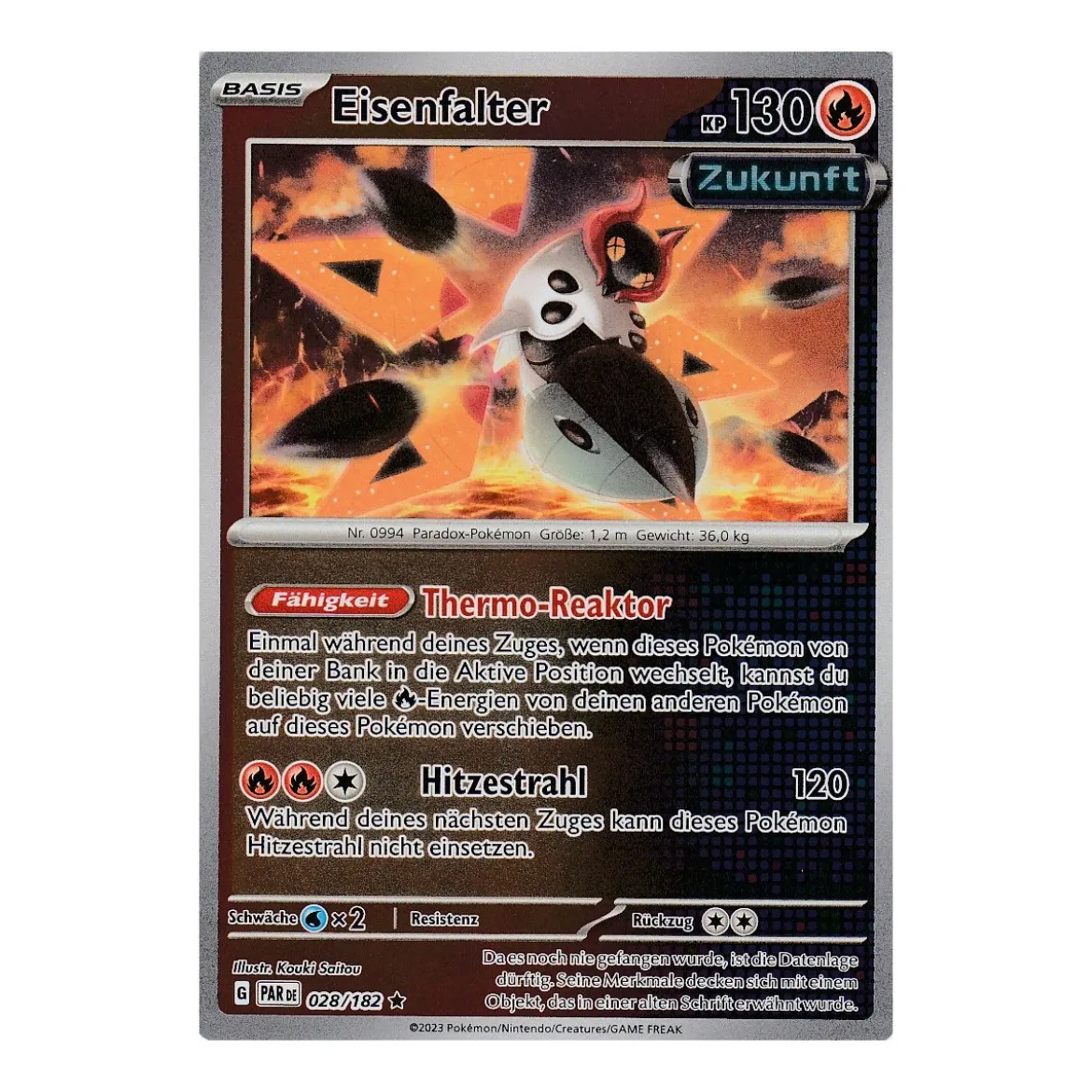 Eisenfalter 028/182 Holo REVERSE HOLO