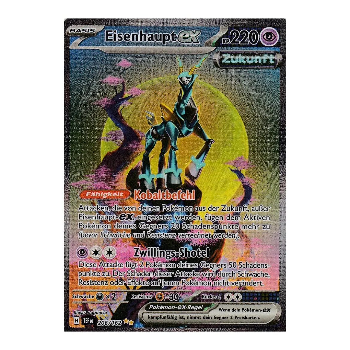 Eisenhaupt-ex 206/162 Special Illustration Rare