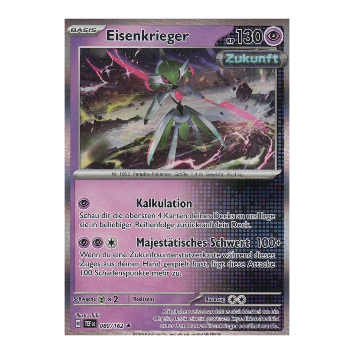 Eisenkrieger 080/162 Holo