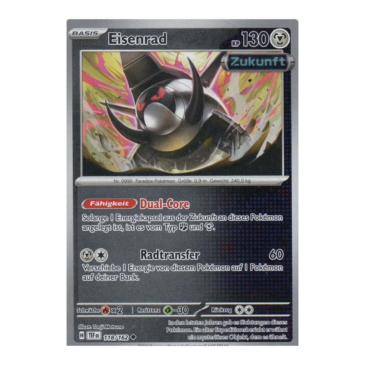 Eisenrad 118/162 REVERSE HOLO