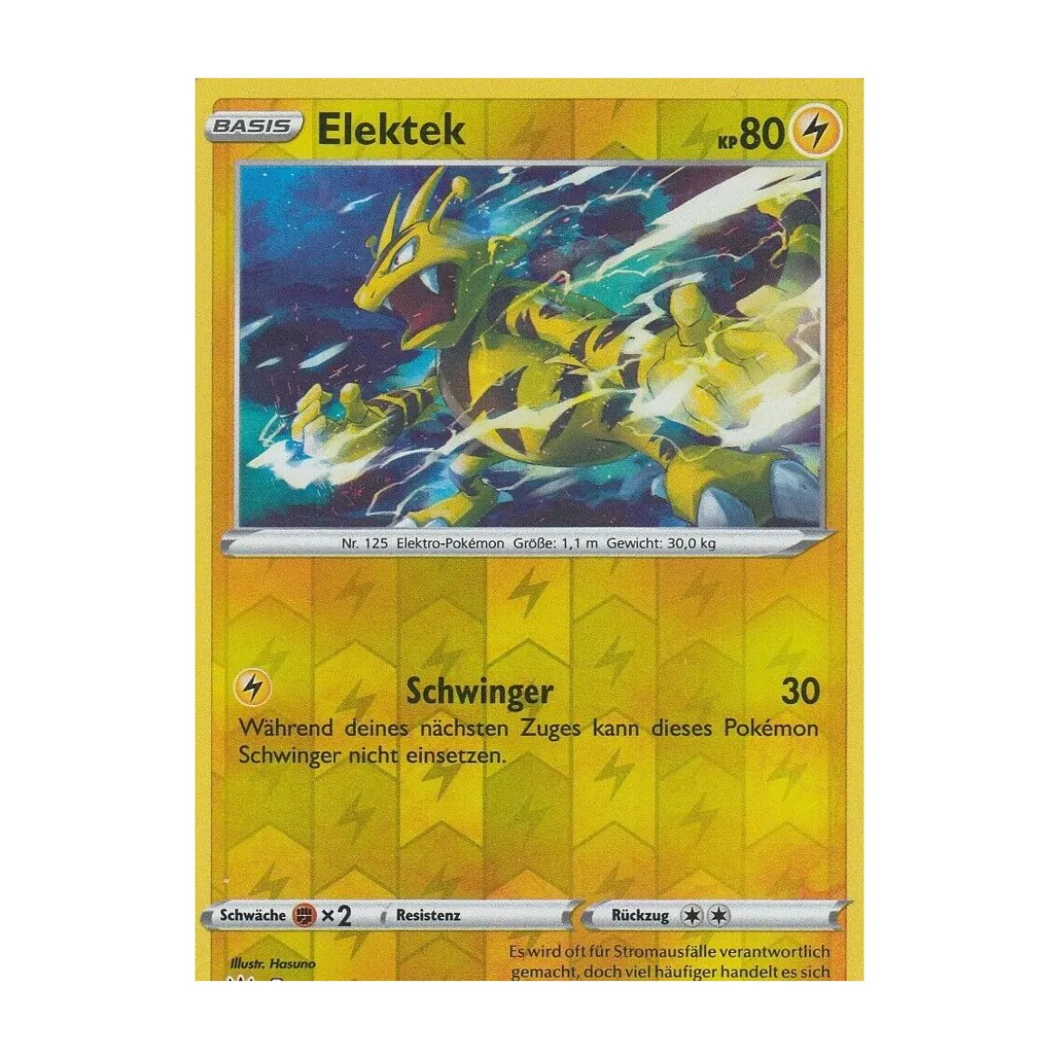 Elektek 044/163 REVERSE HOLO