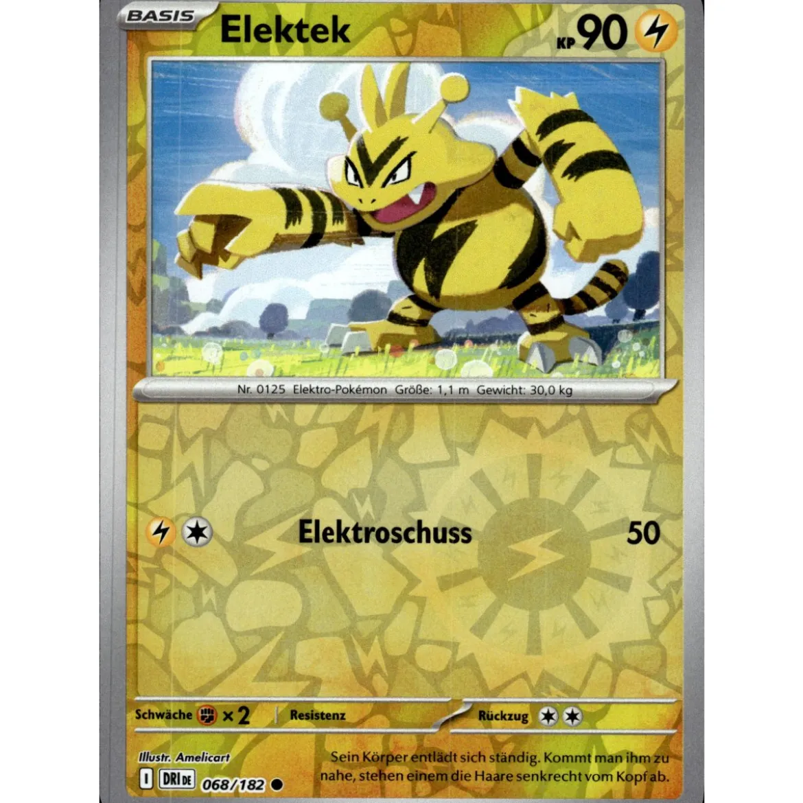 Elektek 068/182 REVERSE HOLO