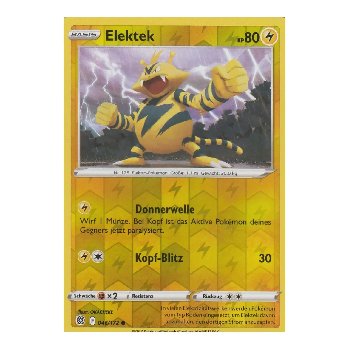 Elektek 046/172 REVERSE HOLO
