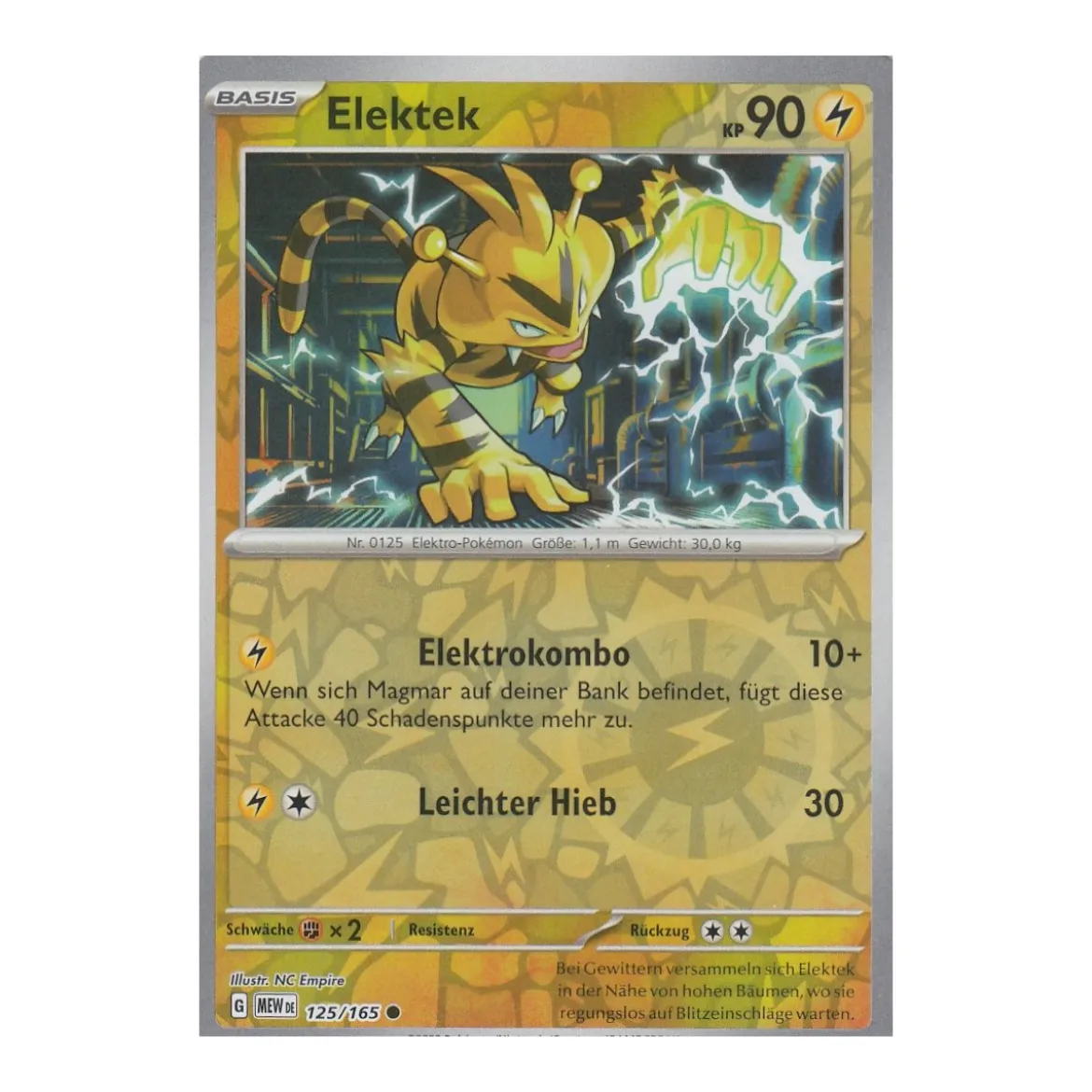 Elektek 125/165 REVERSE HOLO