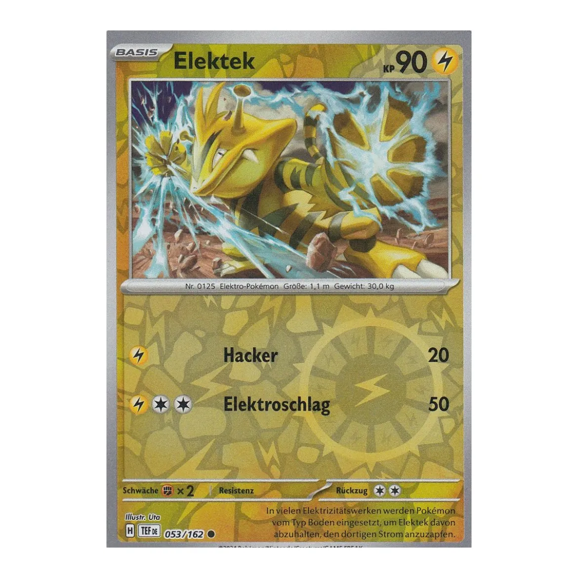 Elektek 053/162 REVERSE HOLO