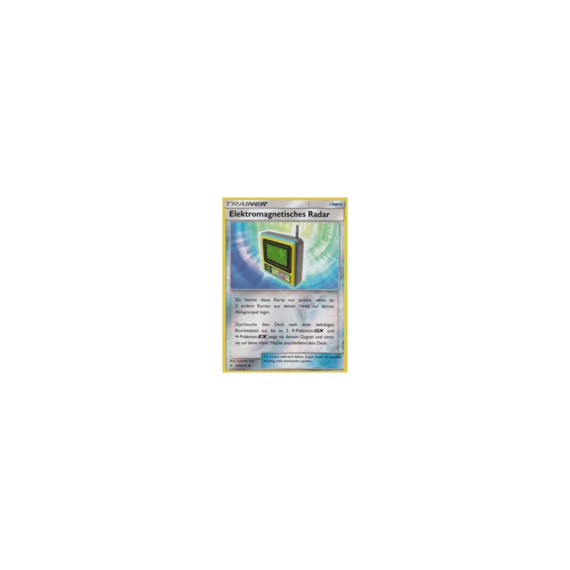 Elektromagnetisches Radar 169/214 REVERSE HOLO